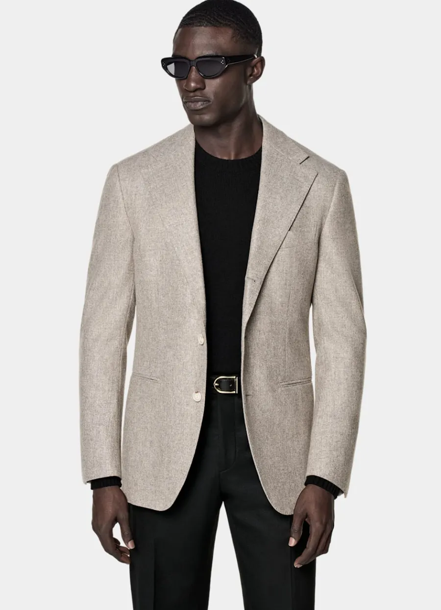 Sale Roma Sakko taupe Relaxed Fit Winterhochzeit | Casual Chic Hochzeit