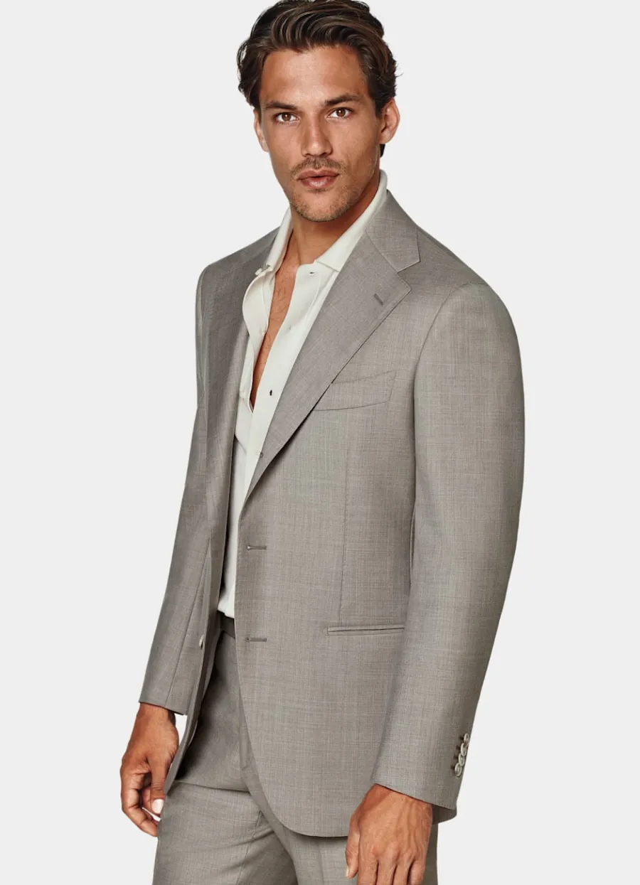 Store Roma Sakko taupe Relaxed Fit Sakkos