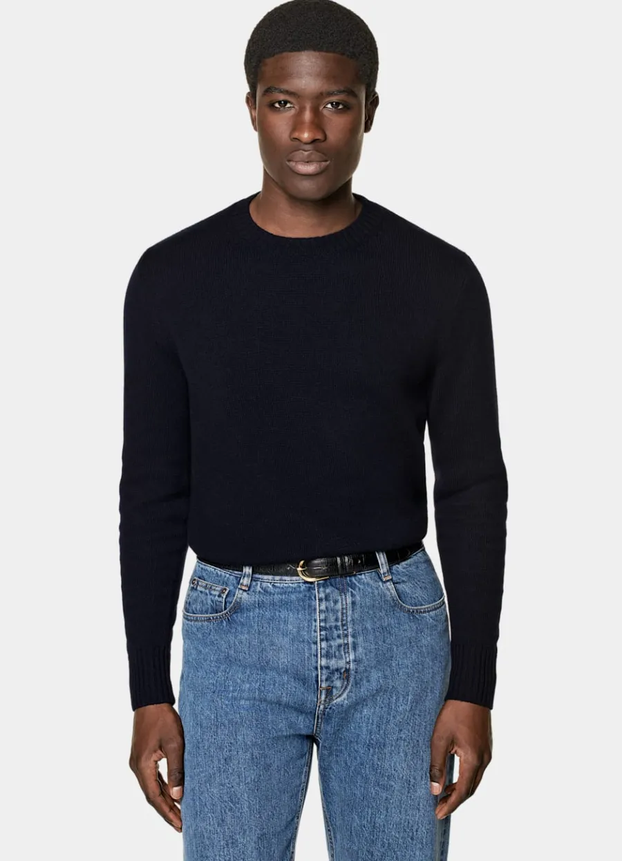 Cheap Rundhalspullover Pullover Mit Rundhalskragen & V-Ausschnitt
