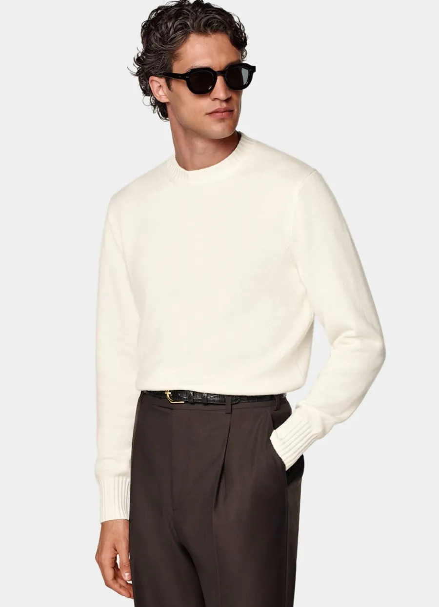 Cheap Rundhalspullover Pullover Mit Rundhalskragen & V-Ausschnitt