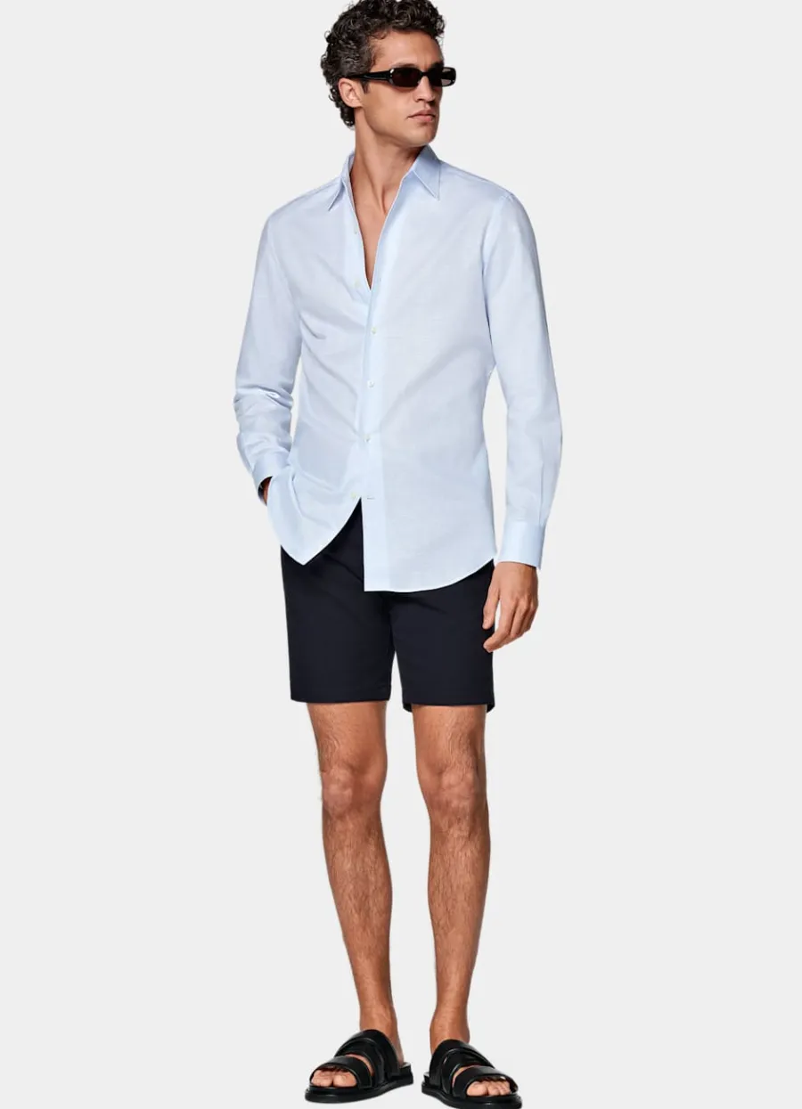 shorts_navy_slim_leg_2.webp Best Shorts Slim Leg Hosen