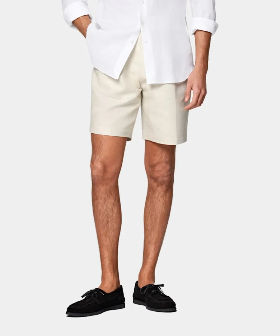 Clearance Shorts sand Straight Leg Hosen