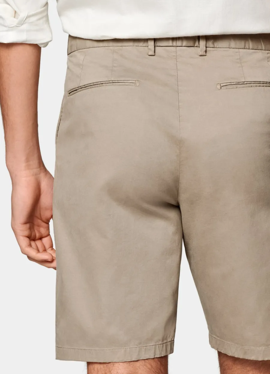 shorts_taupe_slim_leg_3.webp Online Shorts Slim Leg Hosen