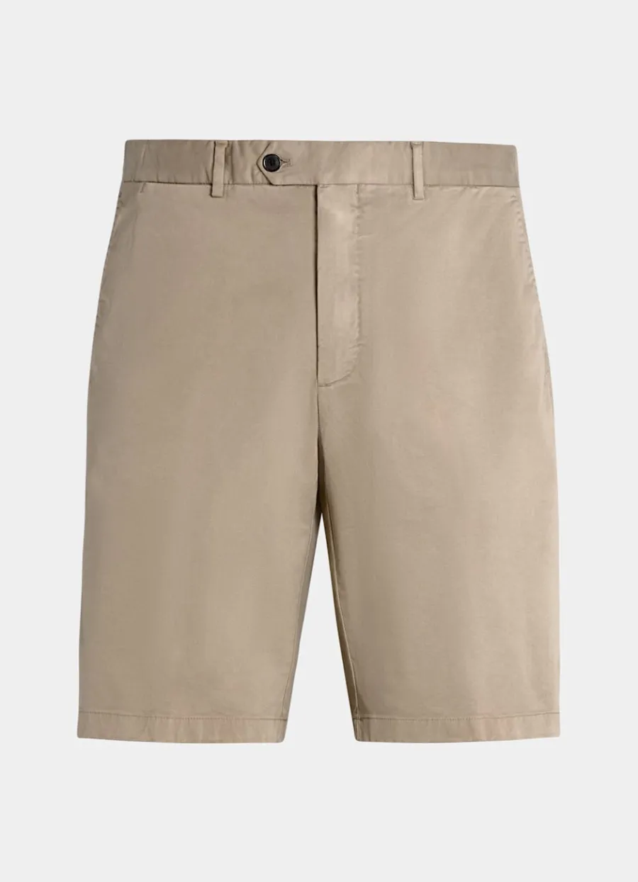 shorts_taupe_slim_leg_5.webp Online Shorts Slim Leg Hosen