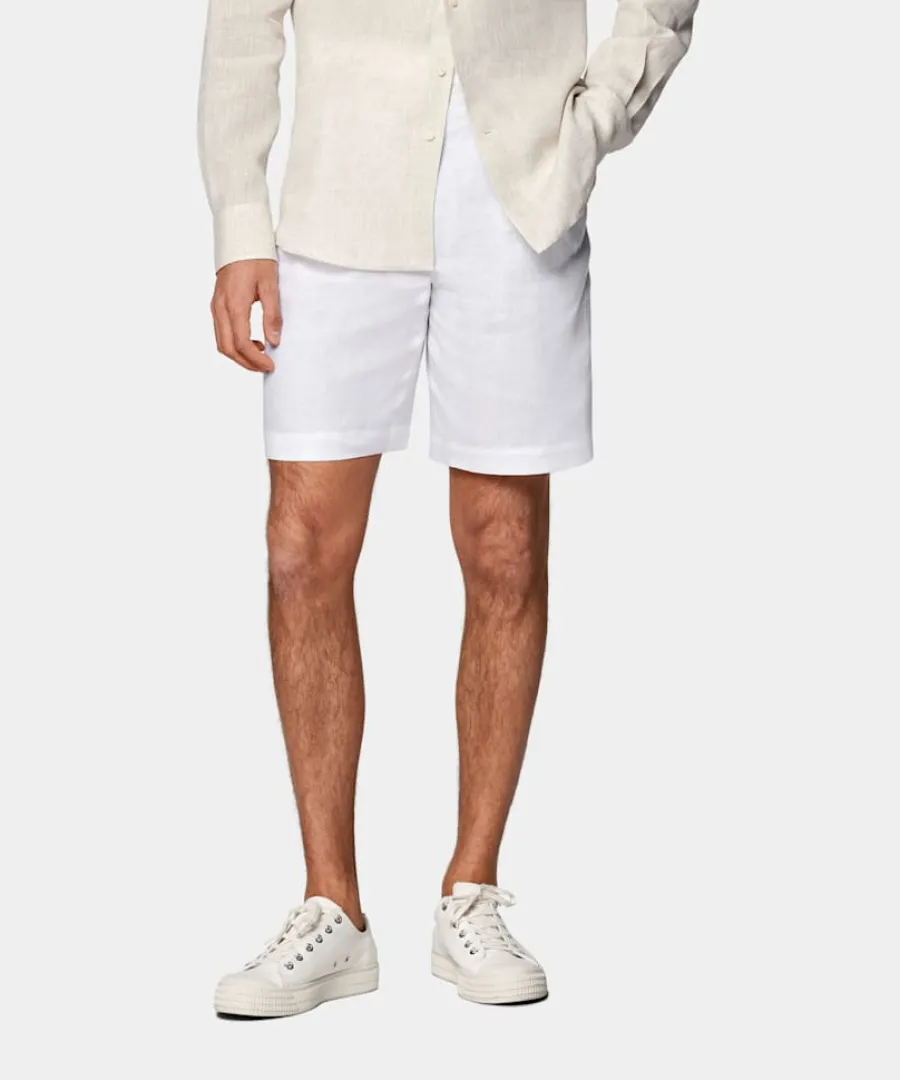 Flash Sale Shorts weiß Straight Leg Hosen