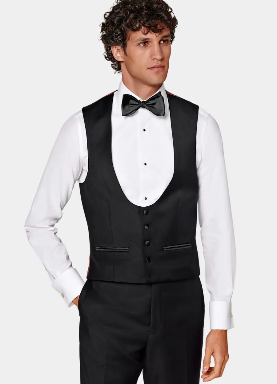 Flash Sale Smokingweste schwarz Smokingwesten | Anzugwesten