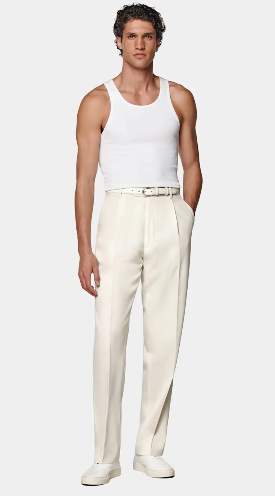 Outlet Tank Top weiß T-Shirts