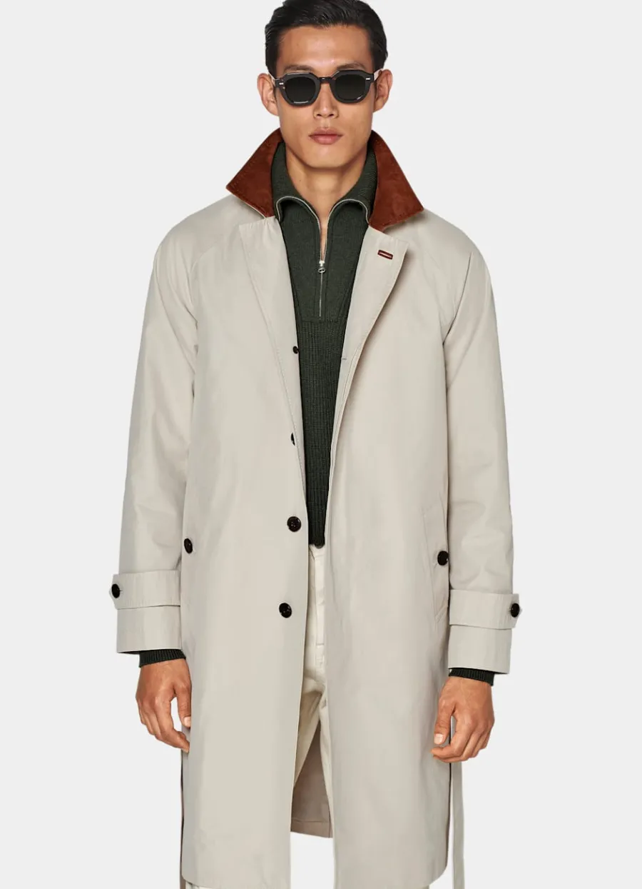 Store Trenchcoat sand Gürtel Mäntel