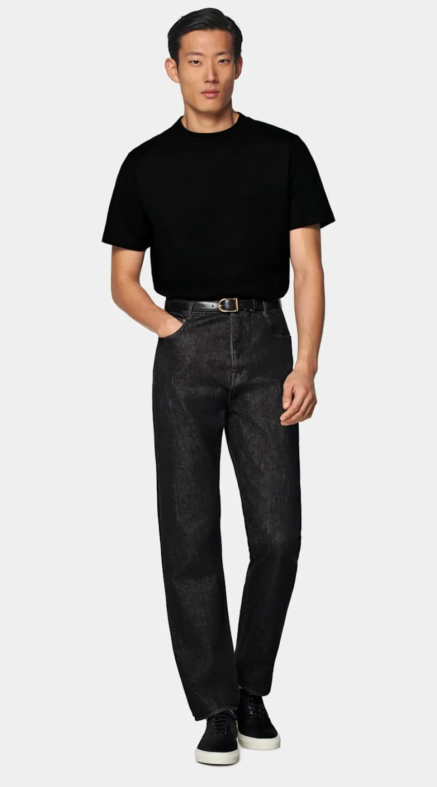 Flash Sale T-Shirt Rundhals schwarz T-Shirts