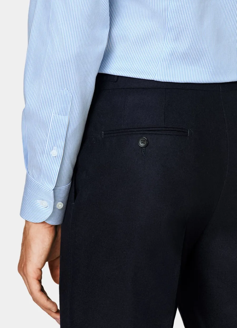 twill_hemd_mittelblau_gestreift_extra_slim_fit_2.webp Discount Twill Hemd mittelblau gestreift Extra Slim Fit Traveller Hemden | Klassische & Businesshemden